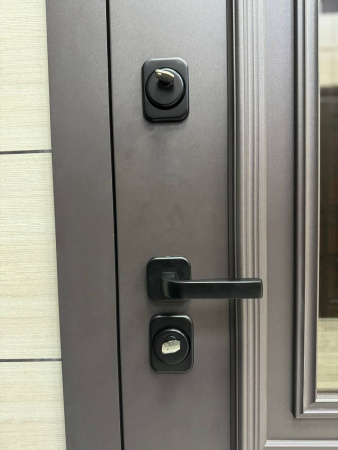 ИСЛАНДИЯ 7024 АНТРАЦИТ / 9003 БЕЛЫЙ (ТЕРМОРАЗРЫВ)